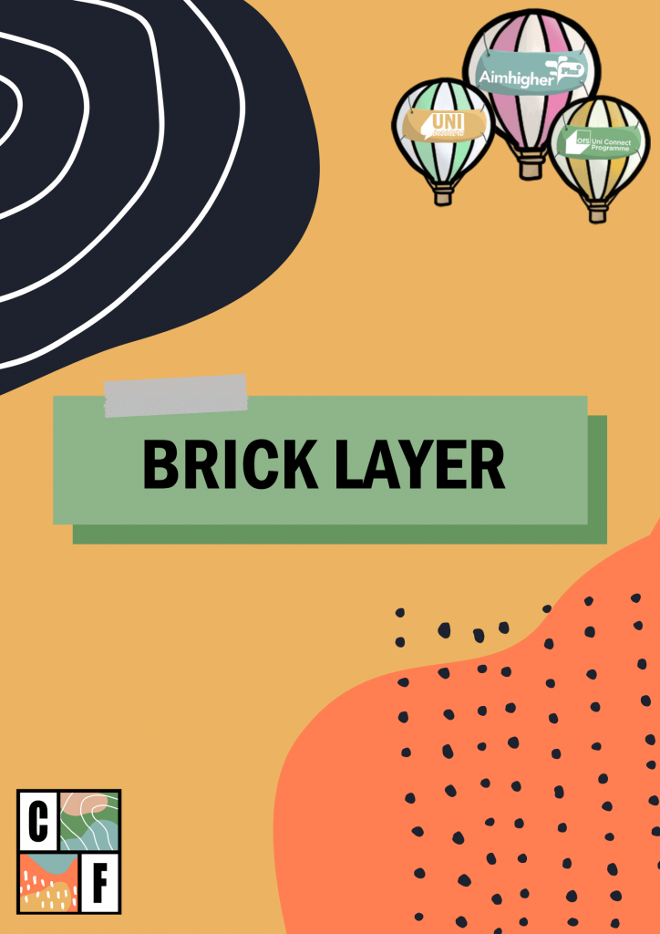 This is the cover page for the bricklayer pdf. Click below to download.