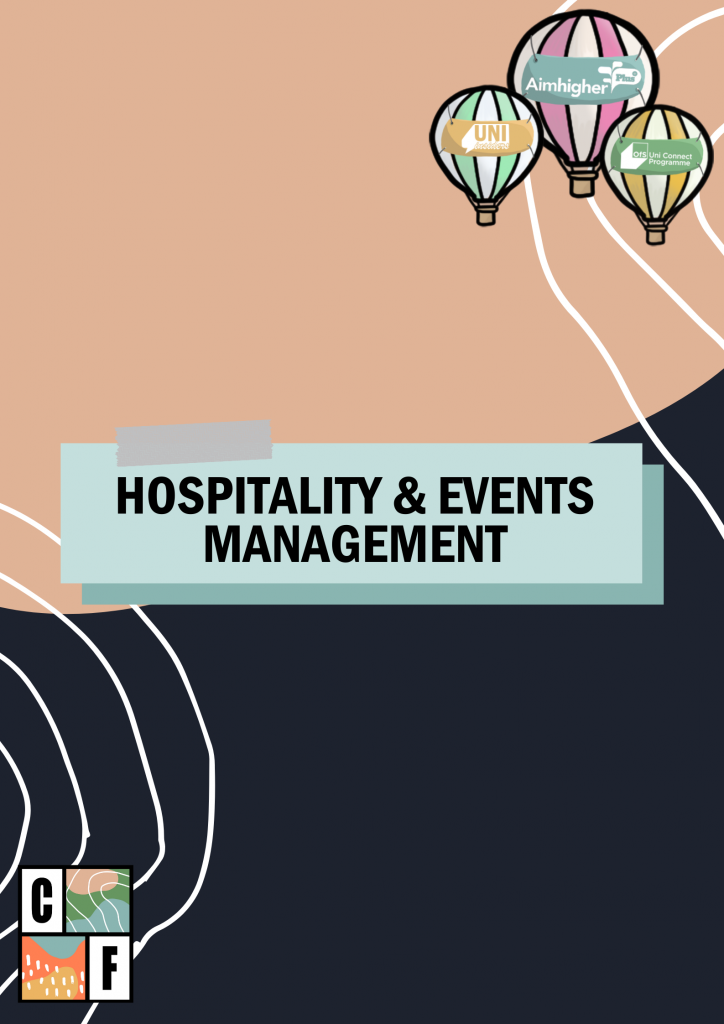 Here is the pdf cover for 'Hospitality and Events Management'. Click below to down load the pdf.