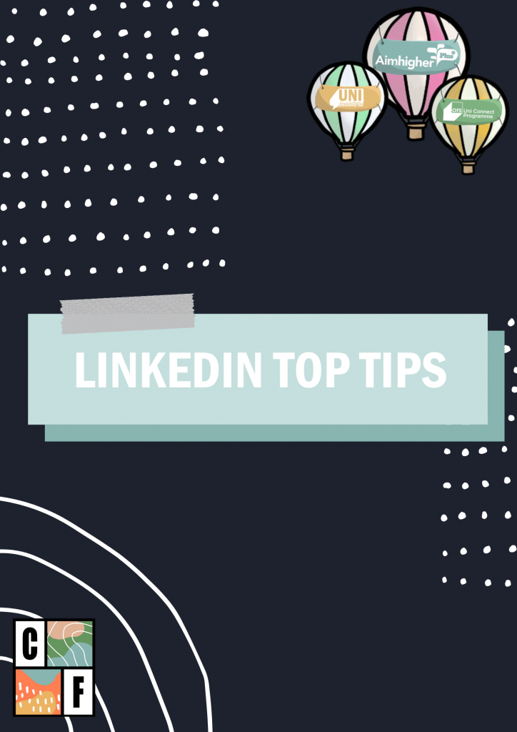 This is an image of the cover page for the 'Linkedin Top Tips PDF'. You can download the PDF below. 