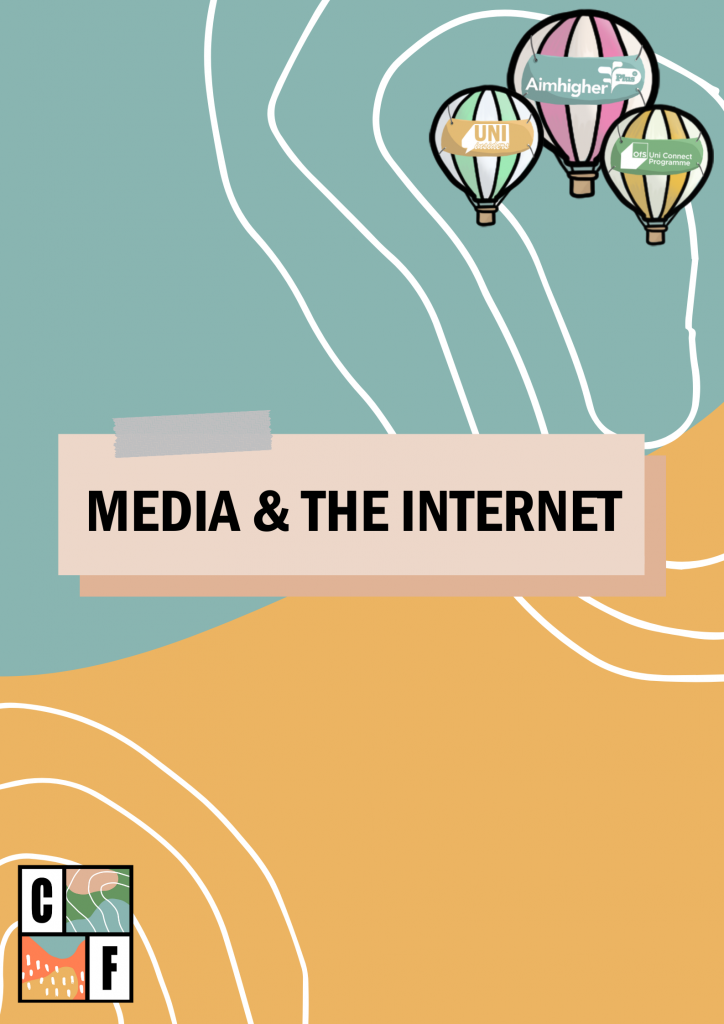 This is the cover page for the Media and the Internet pdf. Click below to download.