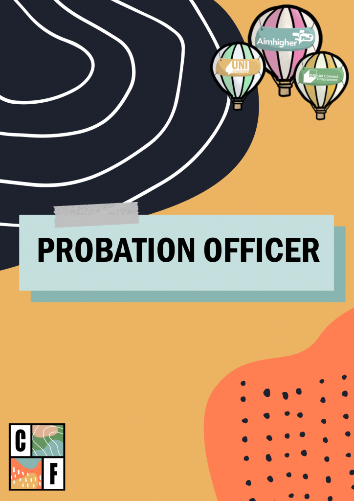 This is the cover photo for our 'Probation Officer' pdf. Click below to download the pdf.