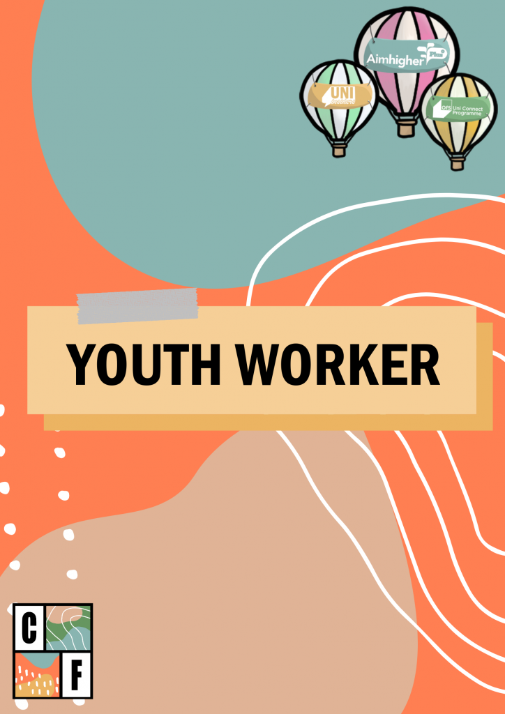 This is the cover photo for our 'Youth Worker' pdf. Click below to download the pdf.