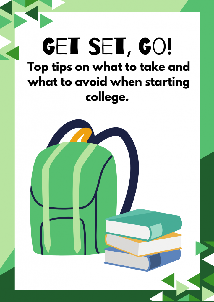 This is an image of the cover page for 'Get Set, Go - College' PDF. There is a downloadable version below. 